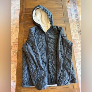 Disney Black Quilted Jacket